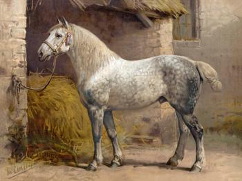 Percheron Horse by Eerelman